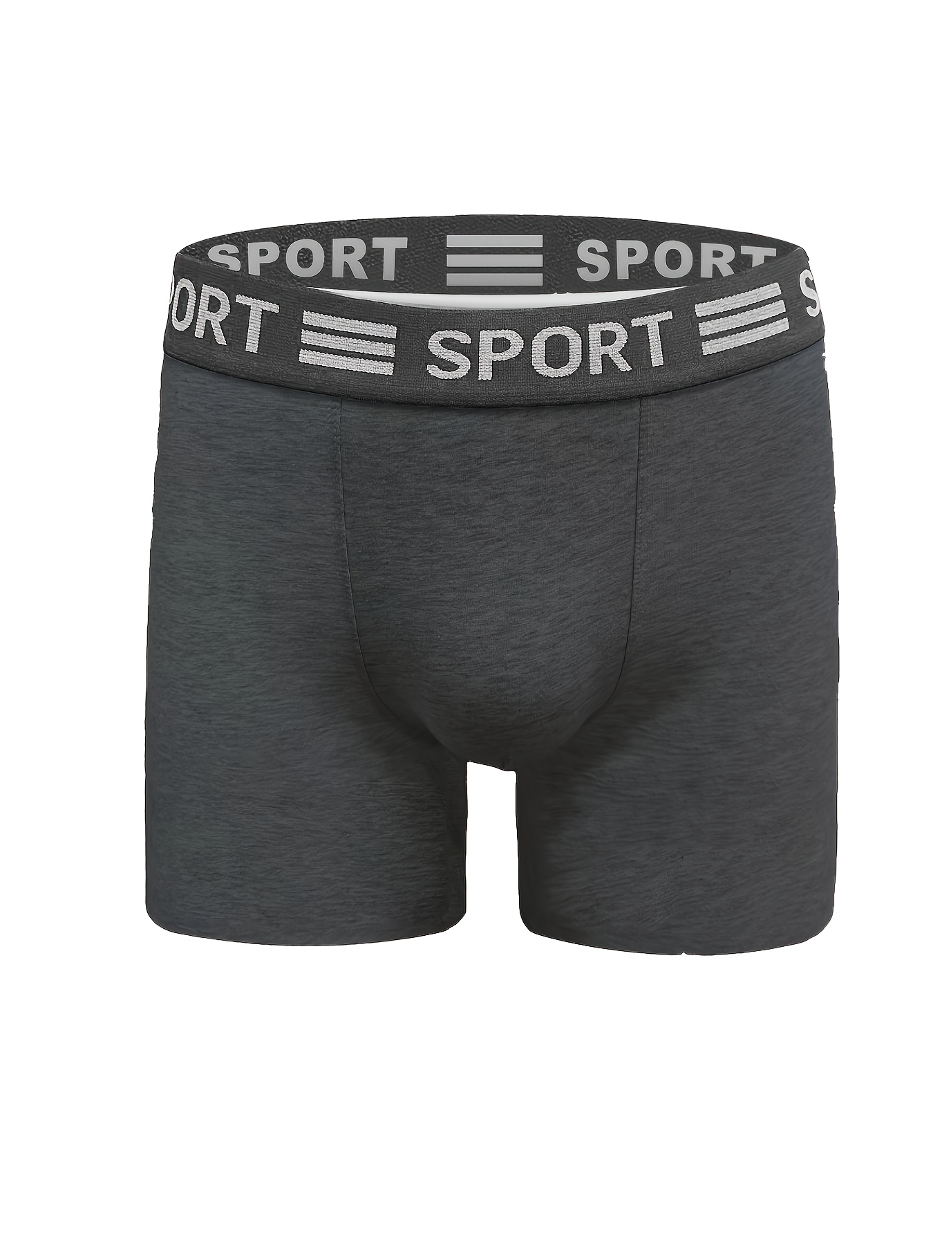 1-Pack Men'S Boxer Briefs - Minimalist Everyday Underwear, Soft Stretch Fabric, Everyday & Formal Wear - Bulk Pack for Convenience - Compatible with Standard Boxer Briefs, Comfortable Undergarments, Simple Design, Breathable Material, Multipack Undergarments, Daily Essentials