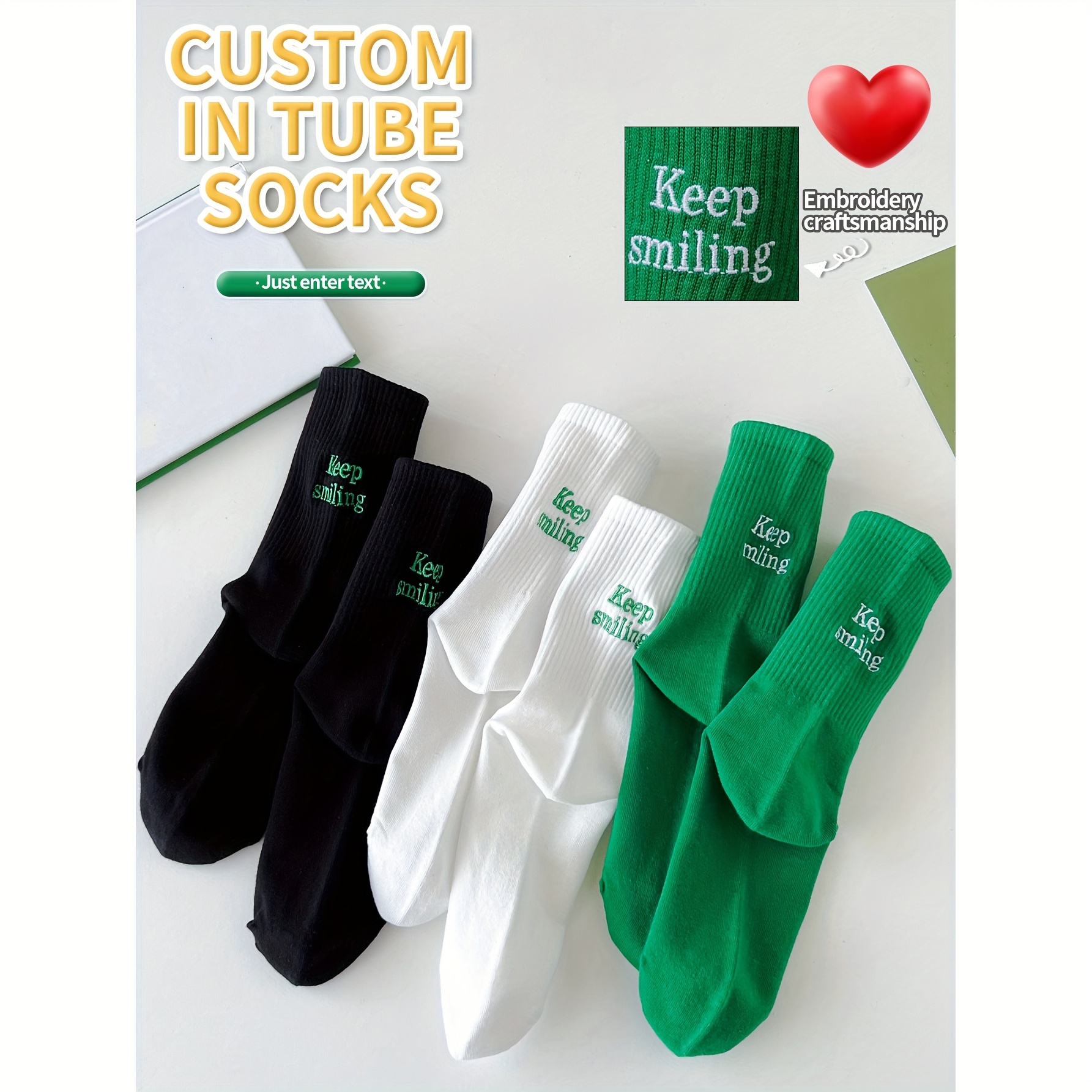 3 Paar Modische Sportsocken - - Slim Gespot Produktbild-Vorschau 10