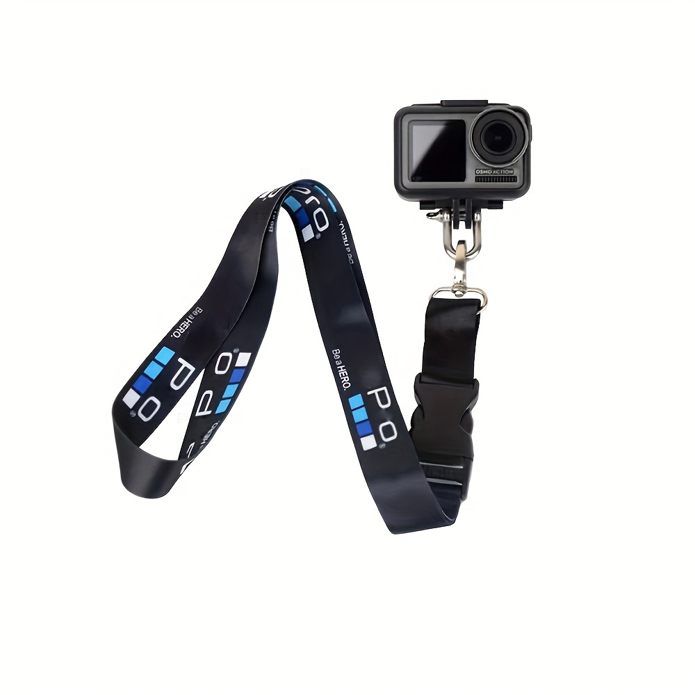 

Detachable Long Neck Strap Is Suitable For Gopro /hero10 Black/hero9 Black/hero8/hero7/6/5/5 Session/4 Session/4/3+/3/2/1/max, Compatible With Dji And Other Action Cameras.