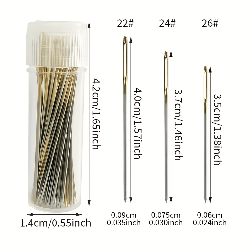 61pcs Needle Set for Cross Stitch and Hand Sewing