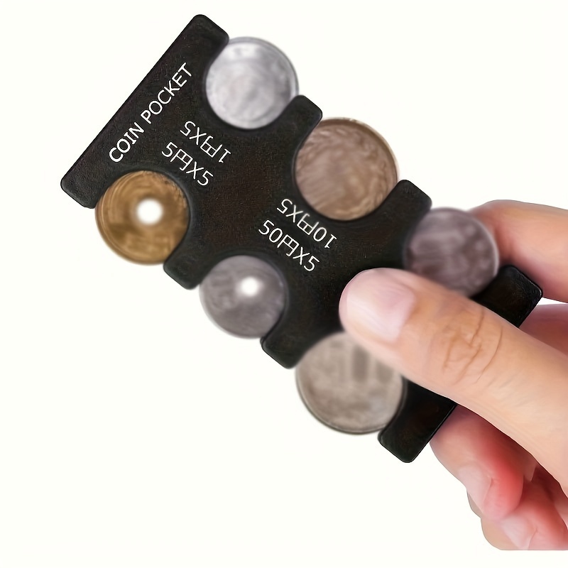 1pc Japanese Yen Coin Organizer Durable Abs Hard Case Portable Storage Dispenser For In - Office & School Supplies