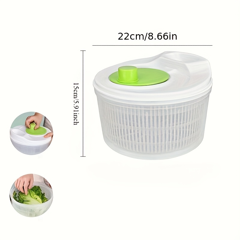 TEMU Meal Prep: Vegetable Spinner + Salad Spinner + Water Filter Basket, Easy To Create A Healthy