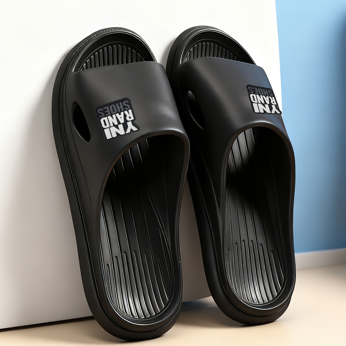 TEMU Ins-style Fashion Men's Sandals. Lightweight And Comfortable Sole That Tire Feet After Long Wear. Easy To Clean. Essential Item For Outdoor