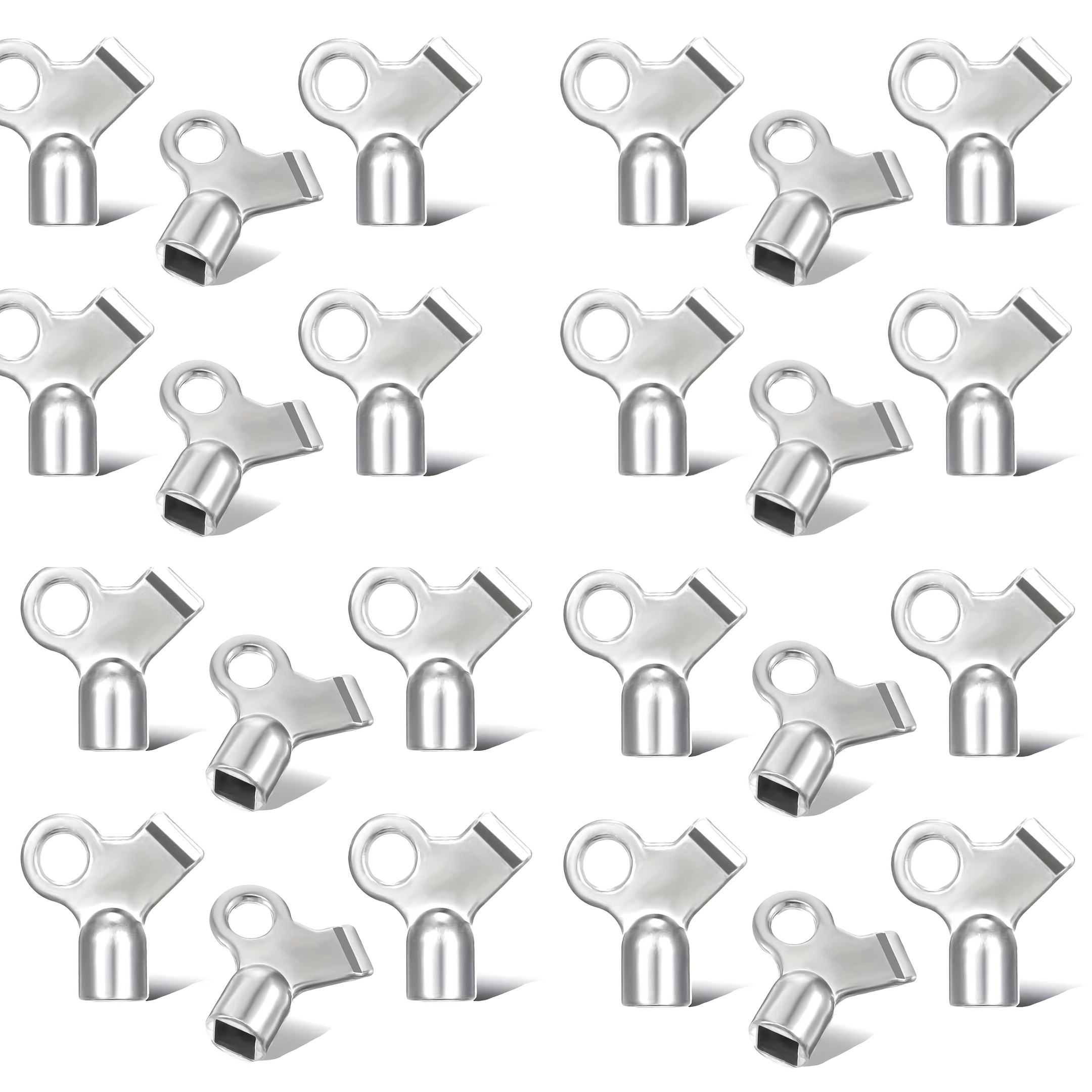 Image of 12pcs Winter Radiator Exhaust Valve Switch, Switch Exhaust Valve Tool Key, Metal Key, Easily Heating System And Faucet!