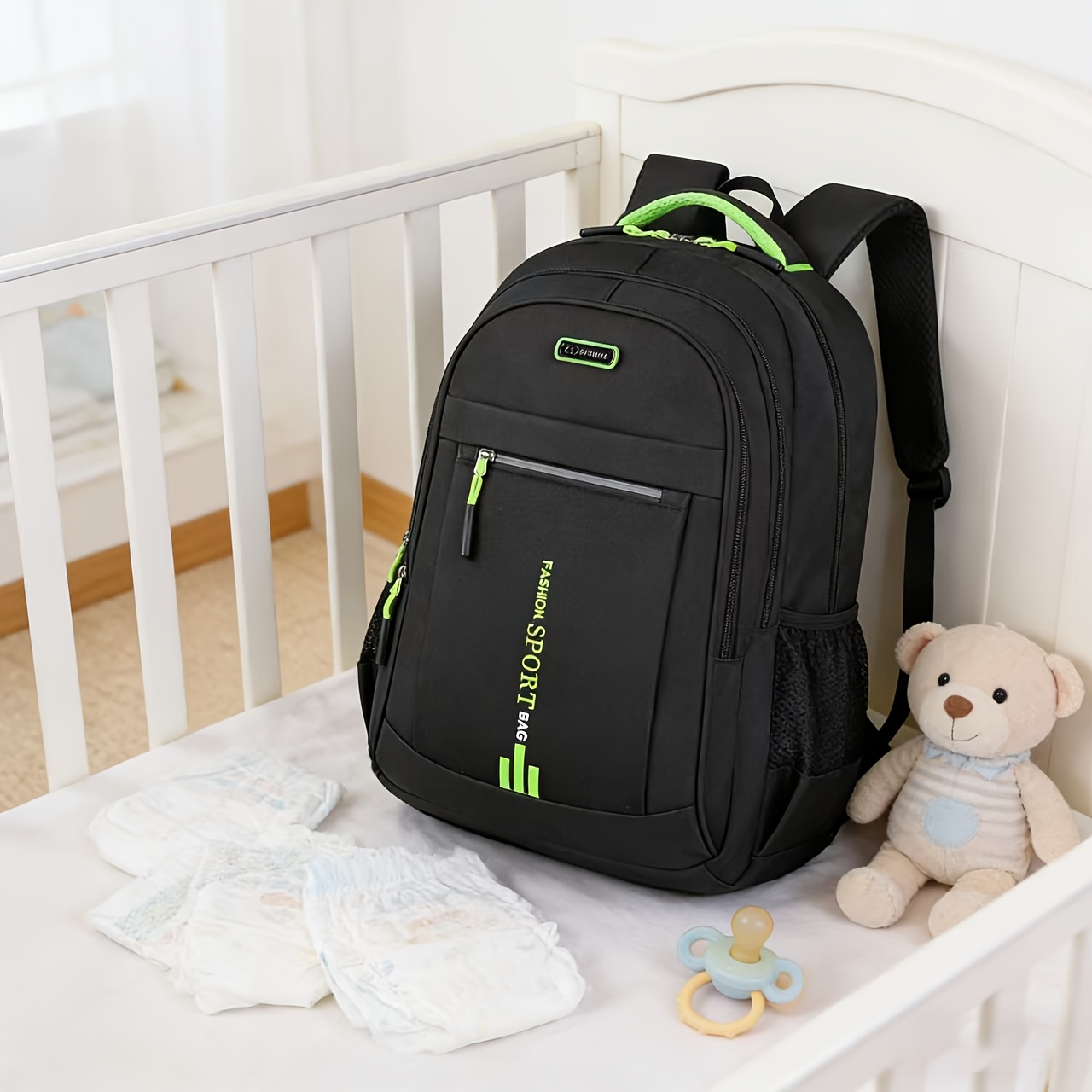 Diaper backpack product view