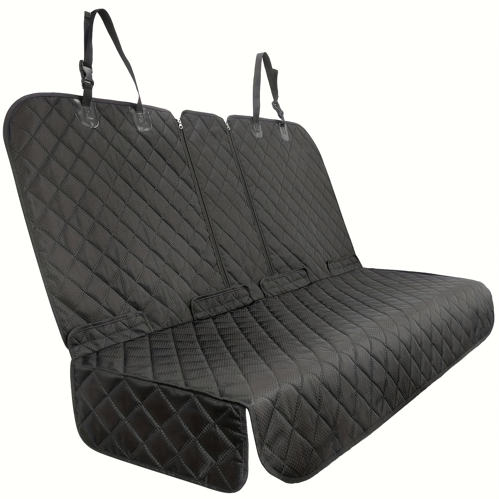 TEMU 53in Bench Back Seat Cover For Cars, Trucks, Suvs - Waterproof Easy Car Seat Protector Great For And Pet Dogs
