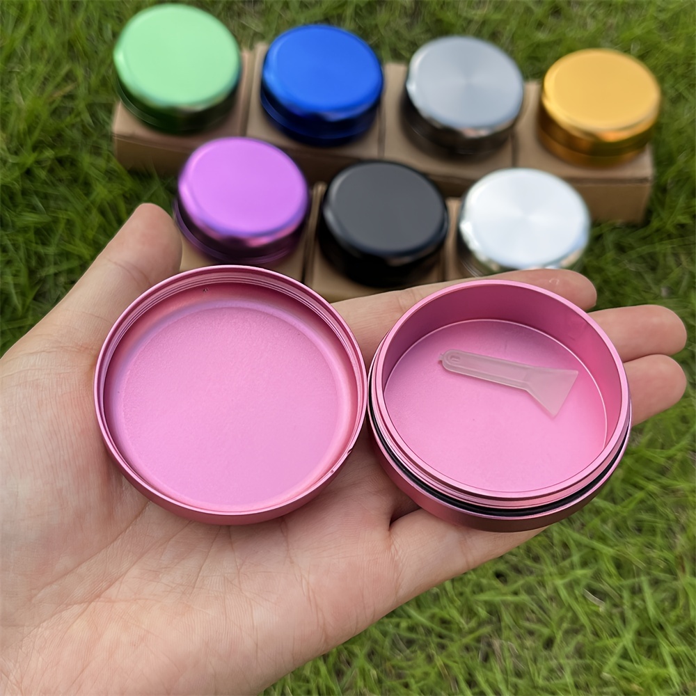 pocket jar tobacco 1pc portable aluminum alloy storage tobacco box pocket