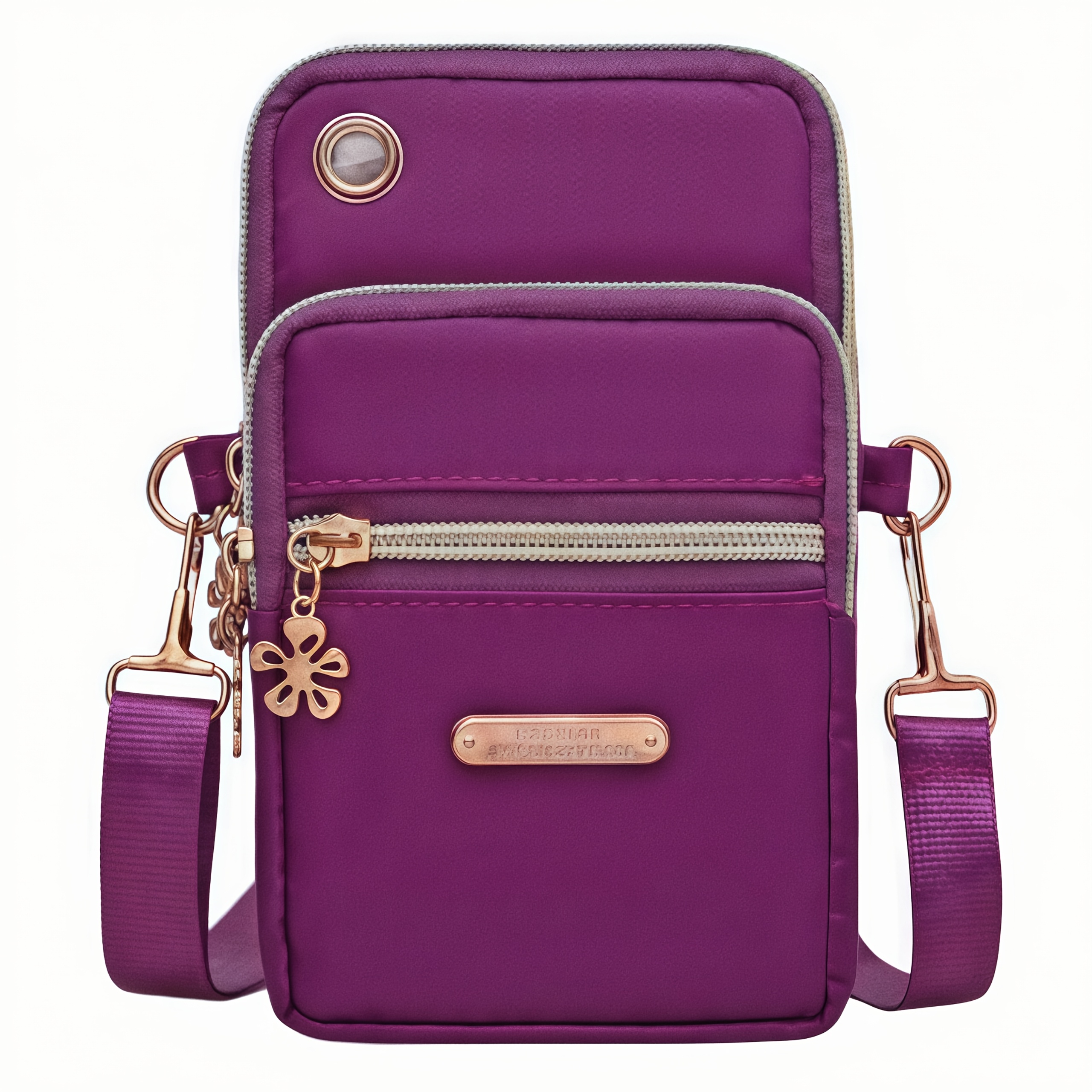 TEMU Fashionable Crossbody Bag With Adjustable Shoulder Strap, Portable Wrist Coin Purse And Cardholder For Women, Versatile Single-shoulder Bag