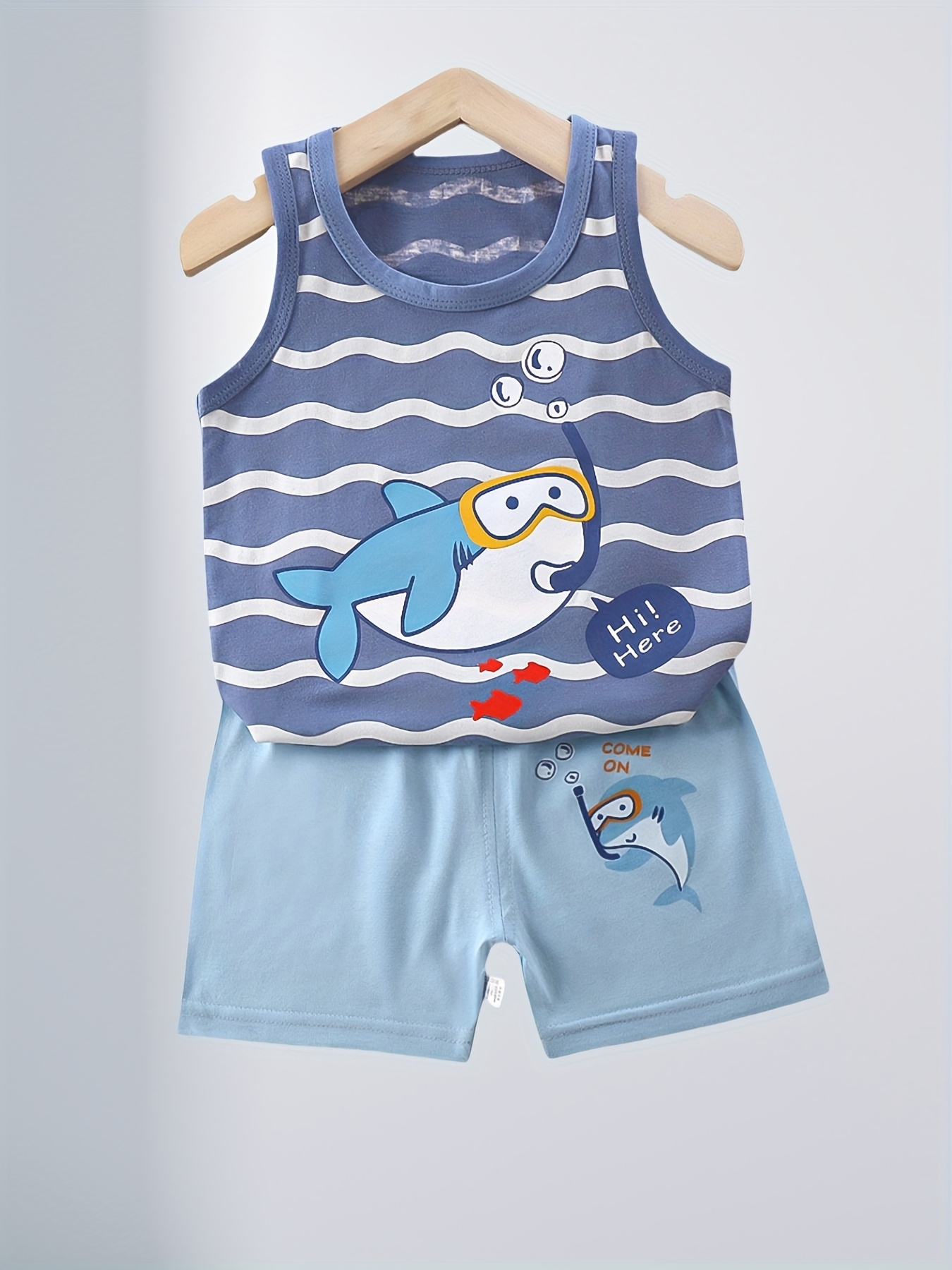 Comfortable Cotton Shorts Set