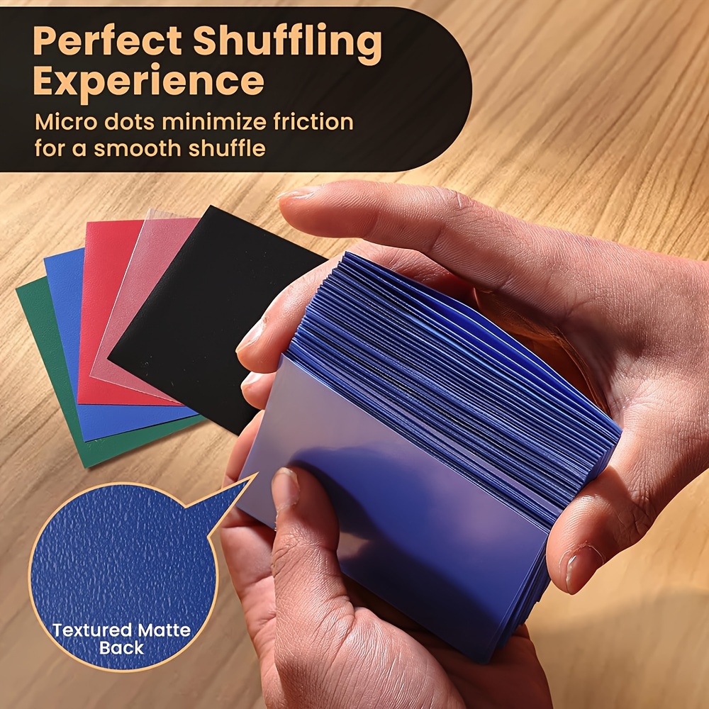 100 sized card sleeves measuring 62x89mm beautifully - Temu Oman
