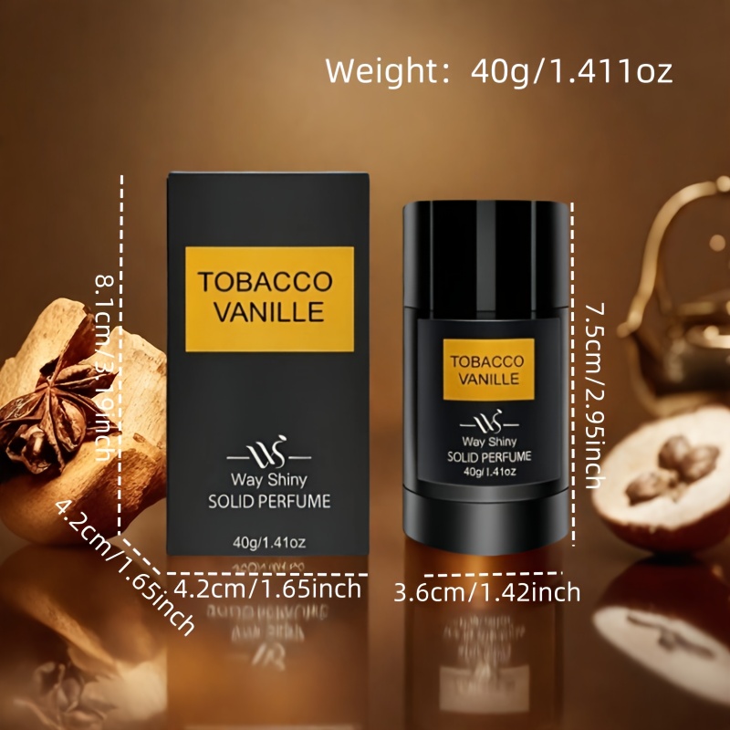 QXG29 Men'S Solid Perfume - Long-Lasting Oriental Fragrance with Woody, Vanilla, Cocoa, Spices & Dried Fruits Notes, Travel-Friendly Luxury Cologne Stick for Everyday & Special Occasions, Elegant Black Bottle - Ideal Gift for Him, Men'S Fragrance, Sophisticated Design, Natural Ingredients, Woody Scent, Stylish Men, Daily Wear Scent, Modern Scent, Highquality Ingredients, Professional Men