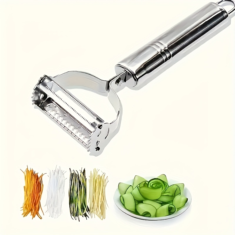 E-shop Multifunktionaler Edelstahl-Schäler – Leicht zu halten, langlebig, geeignet für Obst Kartoffeln, ideal für Zuhause die Gastronomie, leicht zu