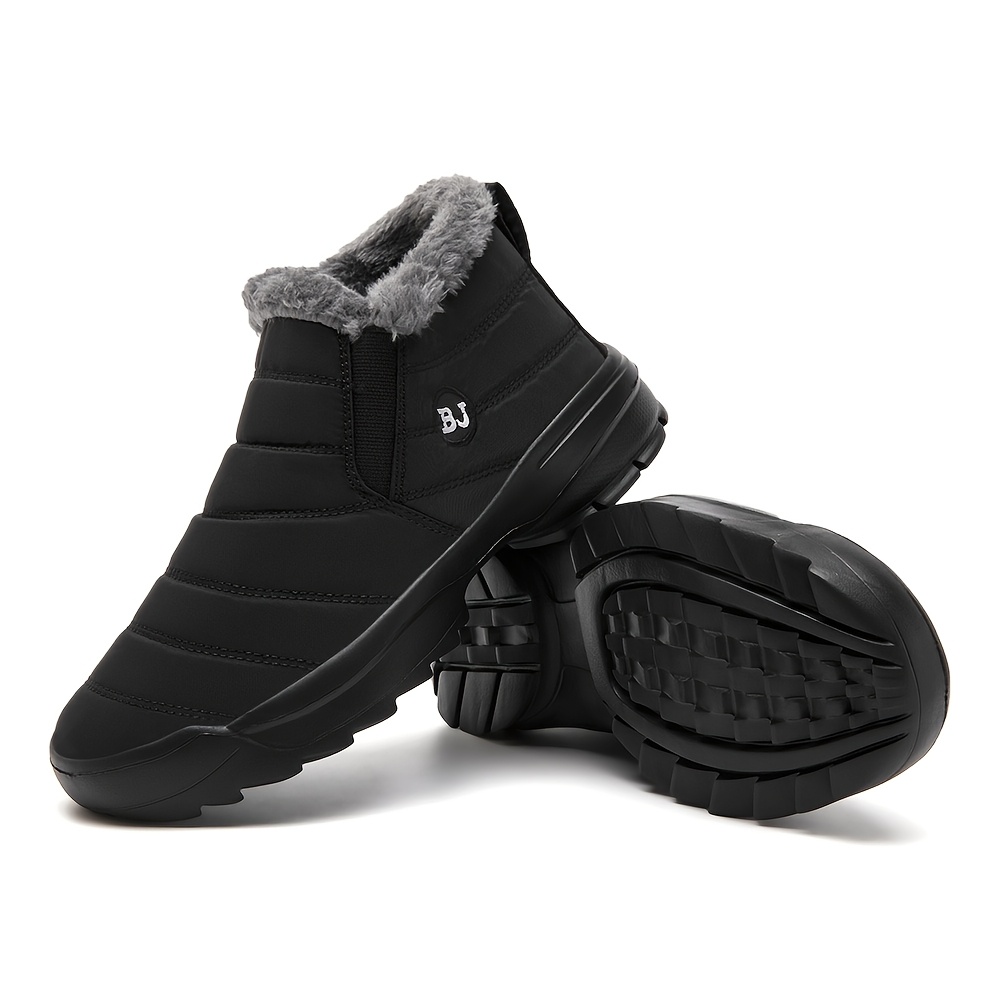 Men's Snow Sneakers and Winter Warm Shoes for Indoor/Outdoor