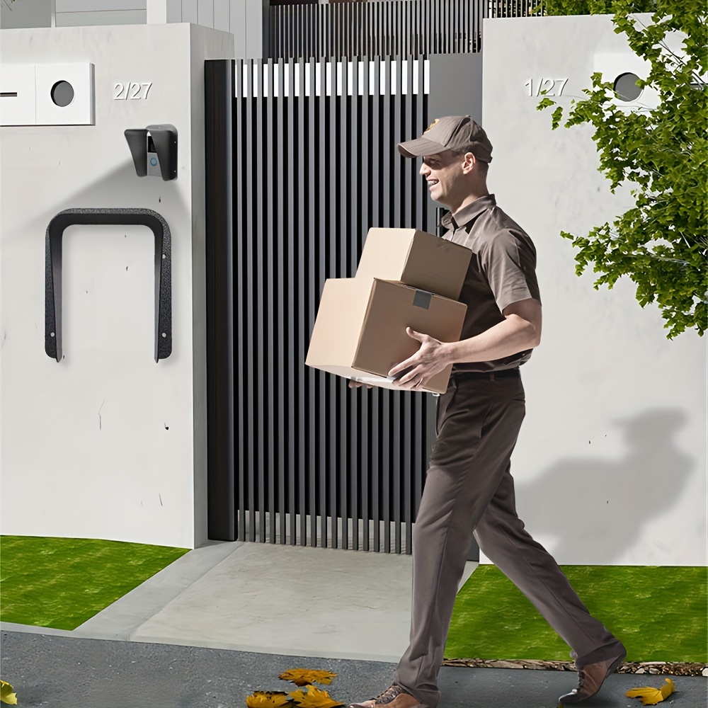 Steel Doorbell Rain Cover Protector for Ring Doorbells, Compatible with Multiple Models