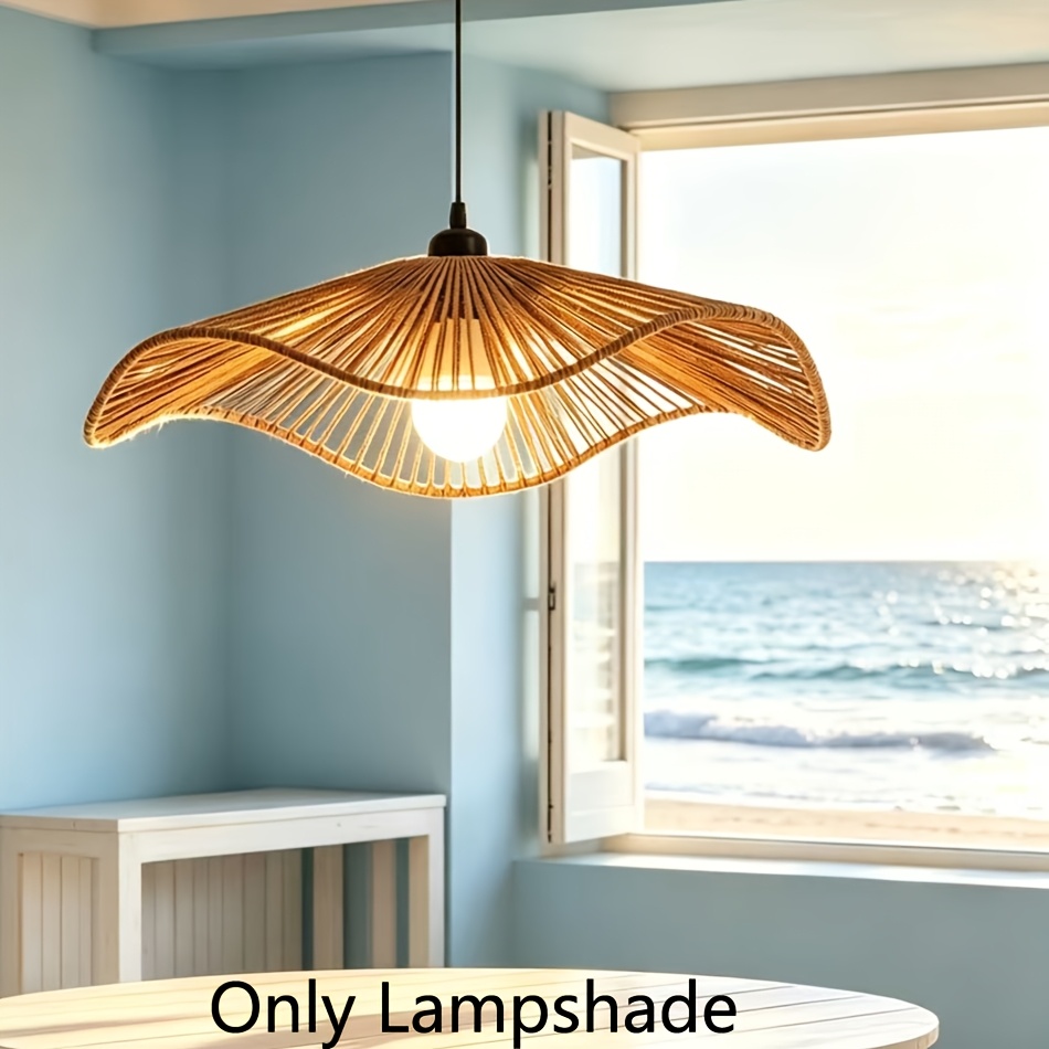 pantalla de lámpara colgante para restaurante estilo  , lámpara de mesa retro   para sala de té, lámpara de  , lámpara de dormitorio, pantalla para lámpara de bar (solo  , bombilla/cuerpo de la lámpara no incluidos)