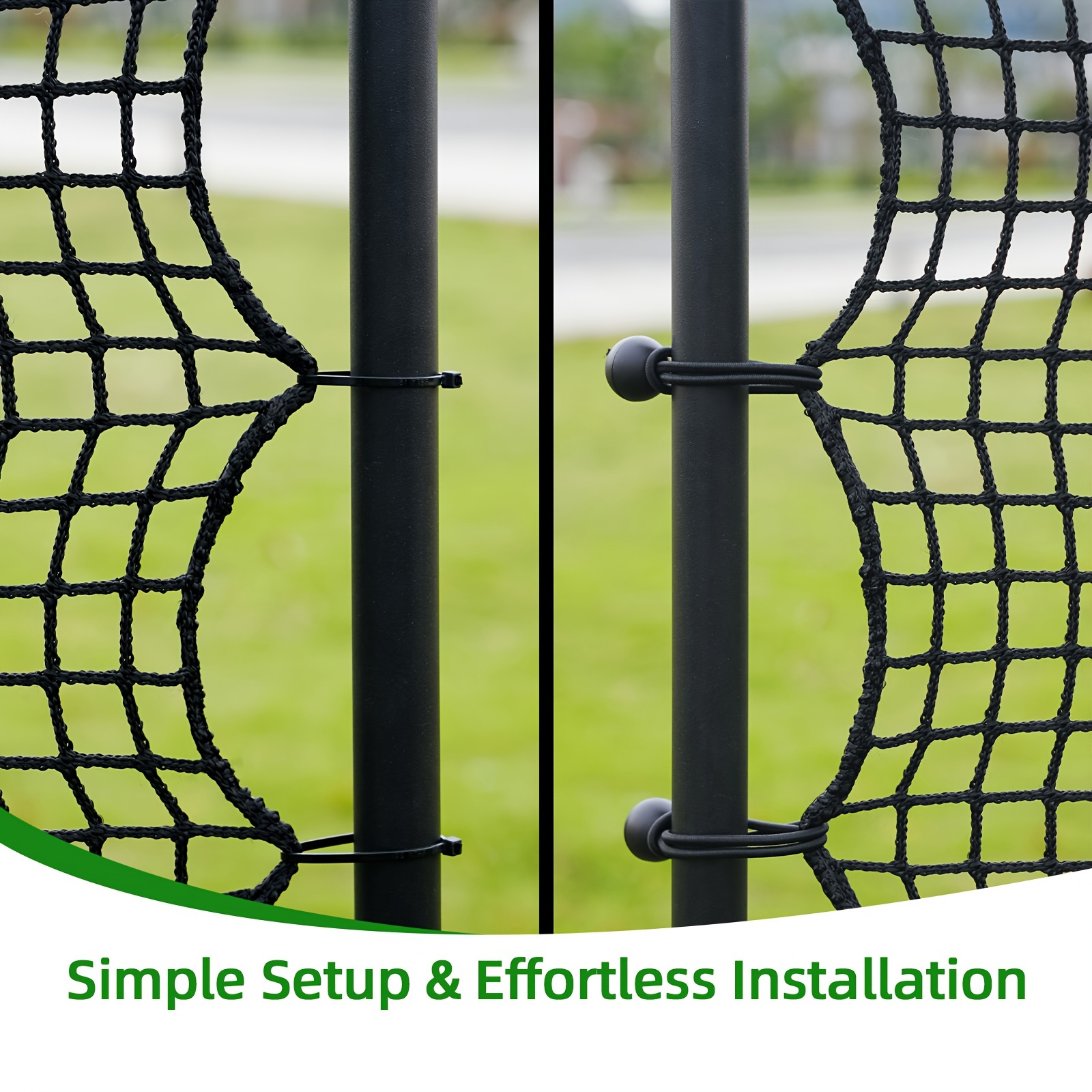Heavy-Duty Golf Practice Net, Adjustable Rectangle