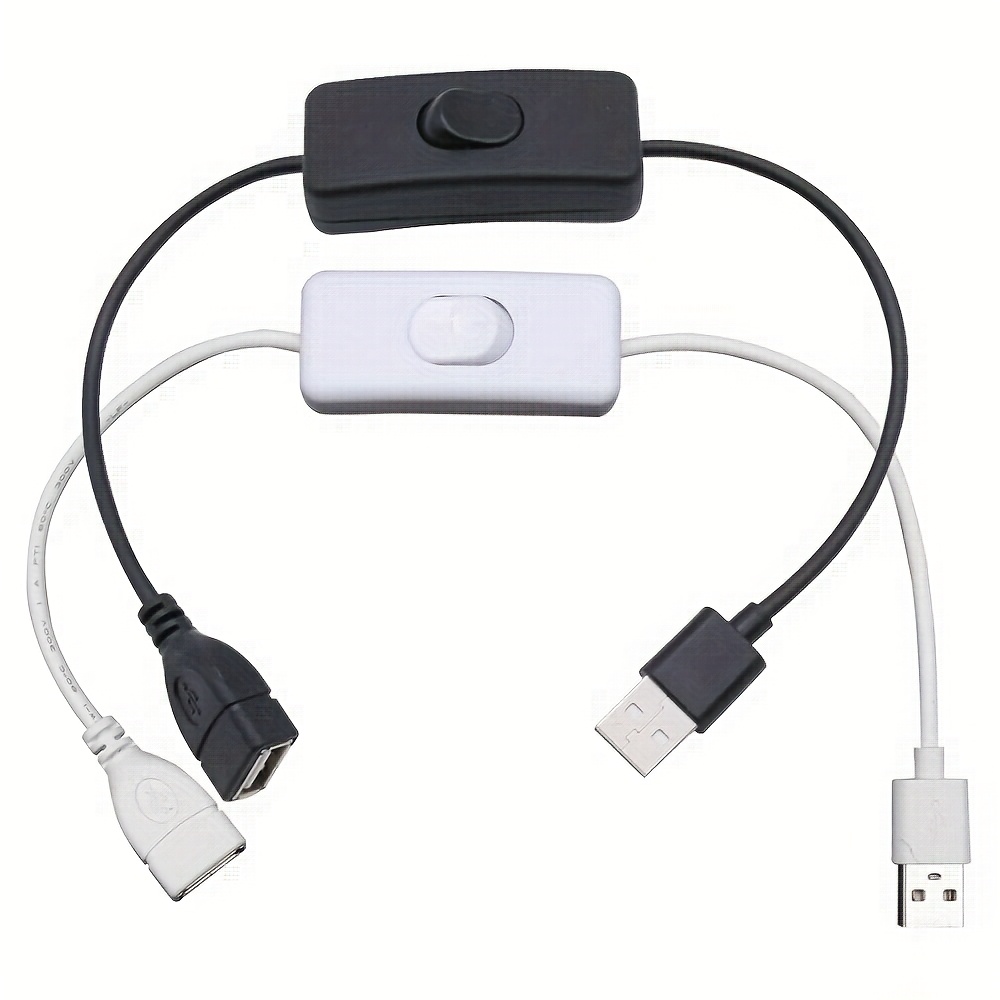 כבל USB עם מתג הפעלה וכיבוי