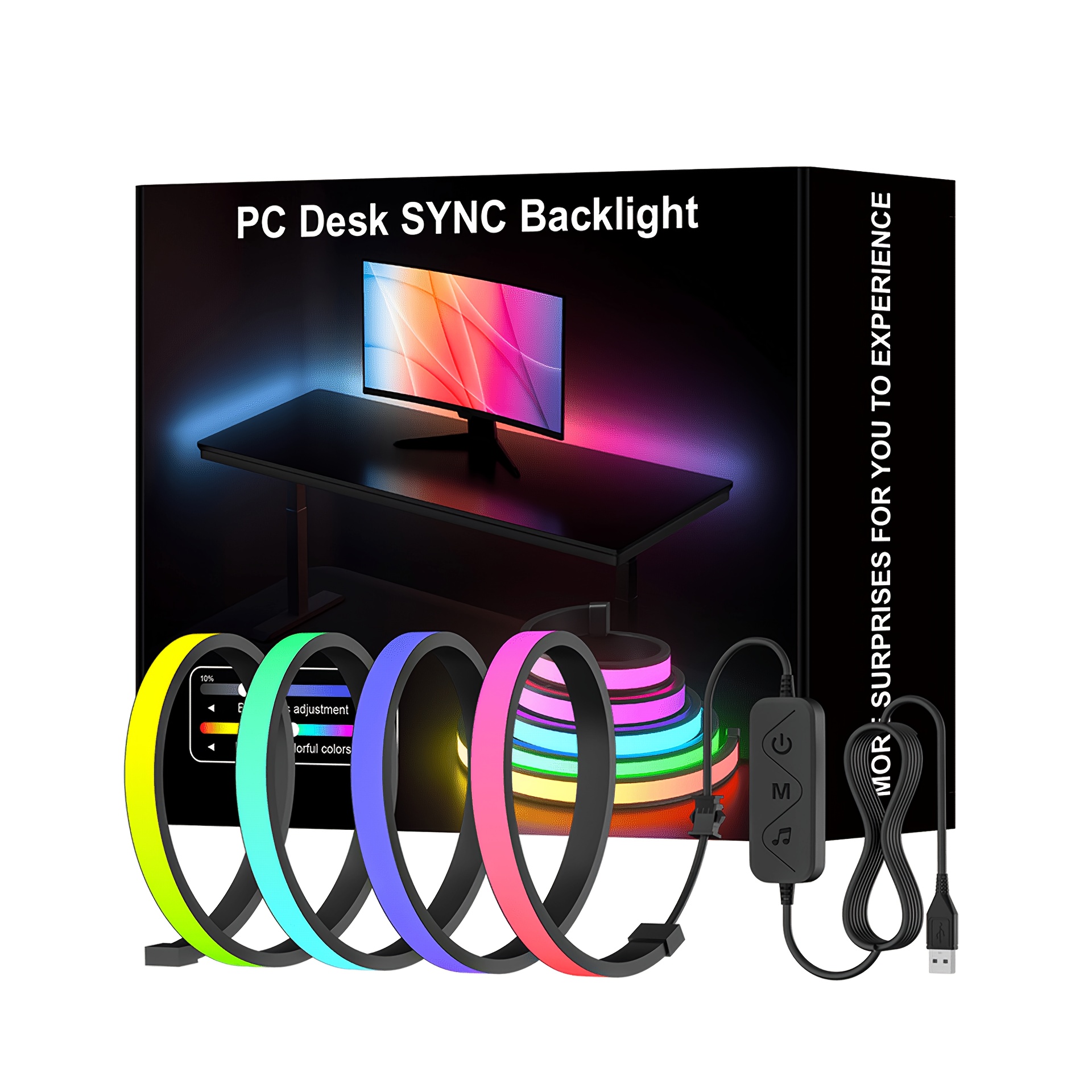 pc lights sold on Temu United States