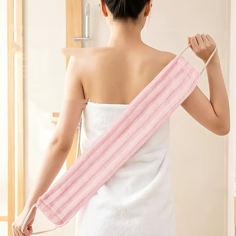 Long Nylon Bath Scrubber for Deep Cleansing