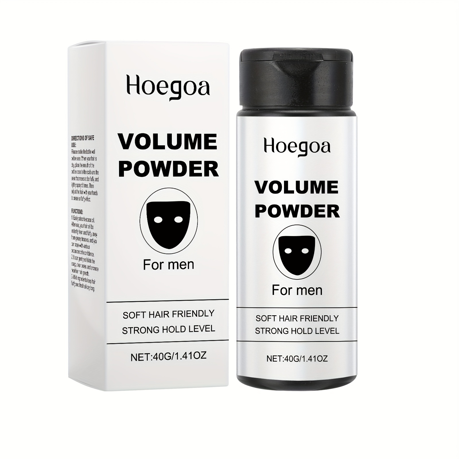 Image of 40g Volumizing Setting Hair Powder, Gentle Formula No-wash Puffiness Oil And Refreshing Long-lasting Setting Hair Powder