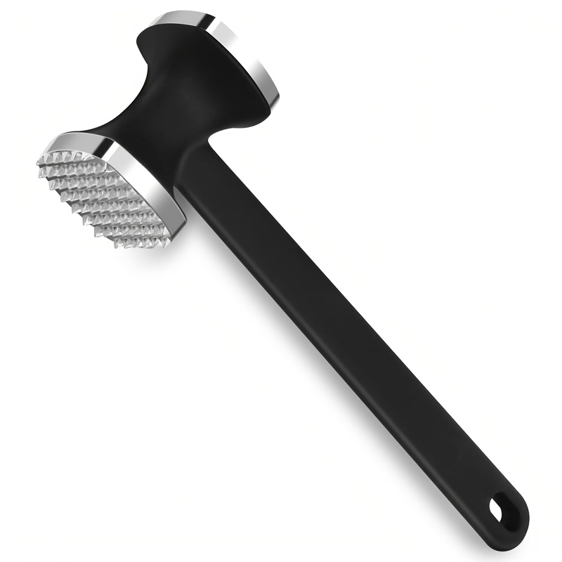 E-shop Fleischhammer aus Aluminiumlegierung mit Kunststoffgriff - Robuster Küchen-Zerlegungshammer für Steak