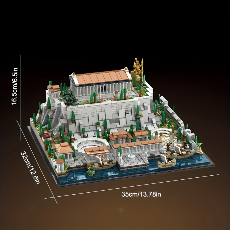 1988 pcs bricks assembly building block model for christmas halloween gift wgc66034 moc     brick toys for home decoration without  