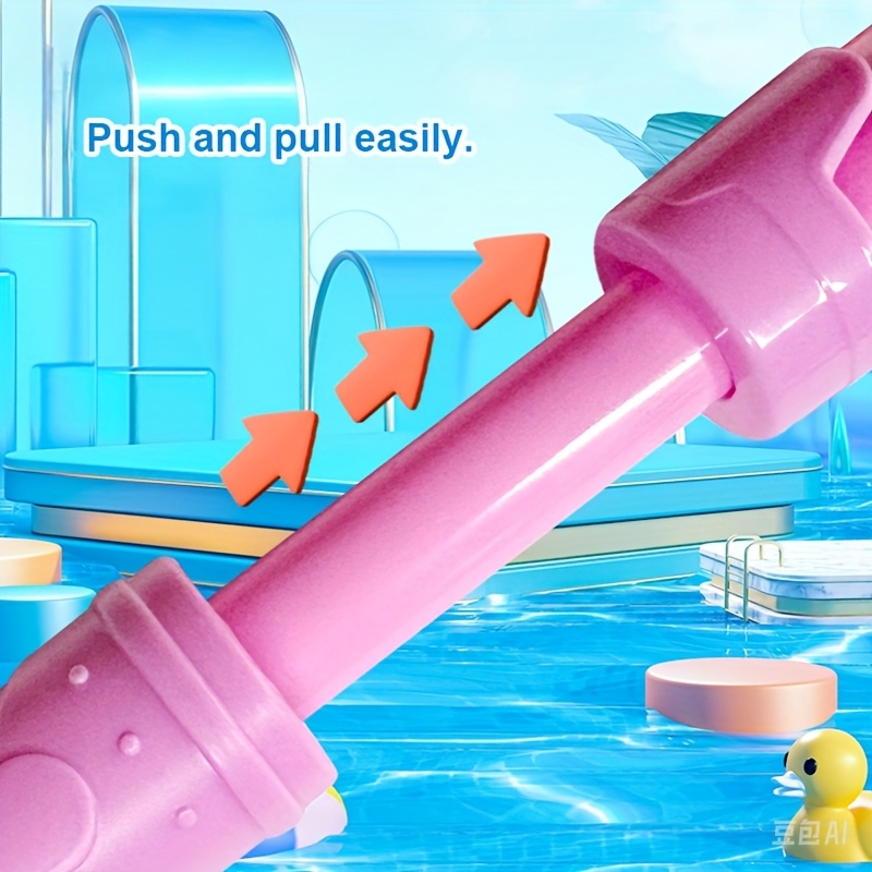 Feuerwerk Wasserpistolen Set - 4 Stück Mit Leuchteffekt Für Pool & Strand