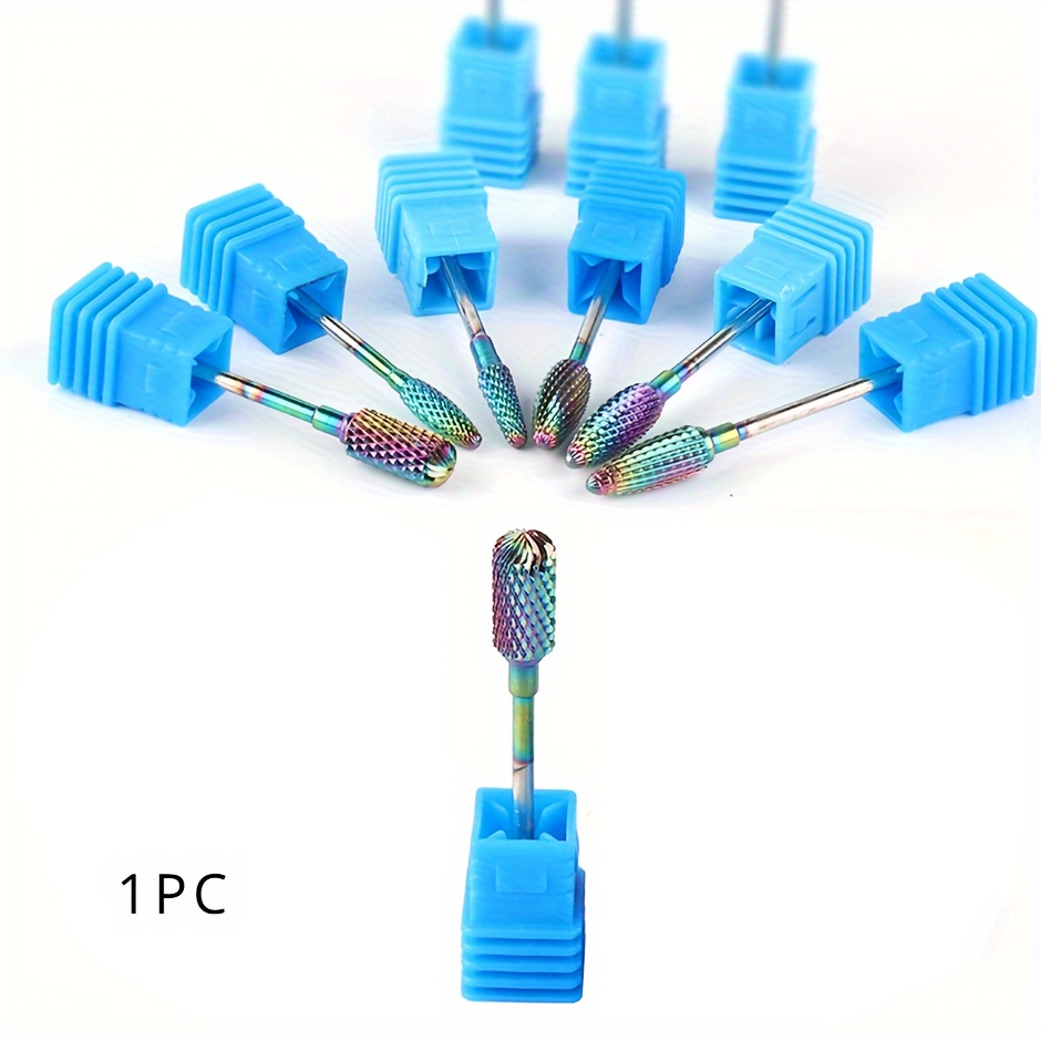

Carbide Nail Drill Bits Set, Manicure Pedicure Accessories, Metal Drill Bit For Acrylic Nails, Durable Nail Art Tools With Protective Case