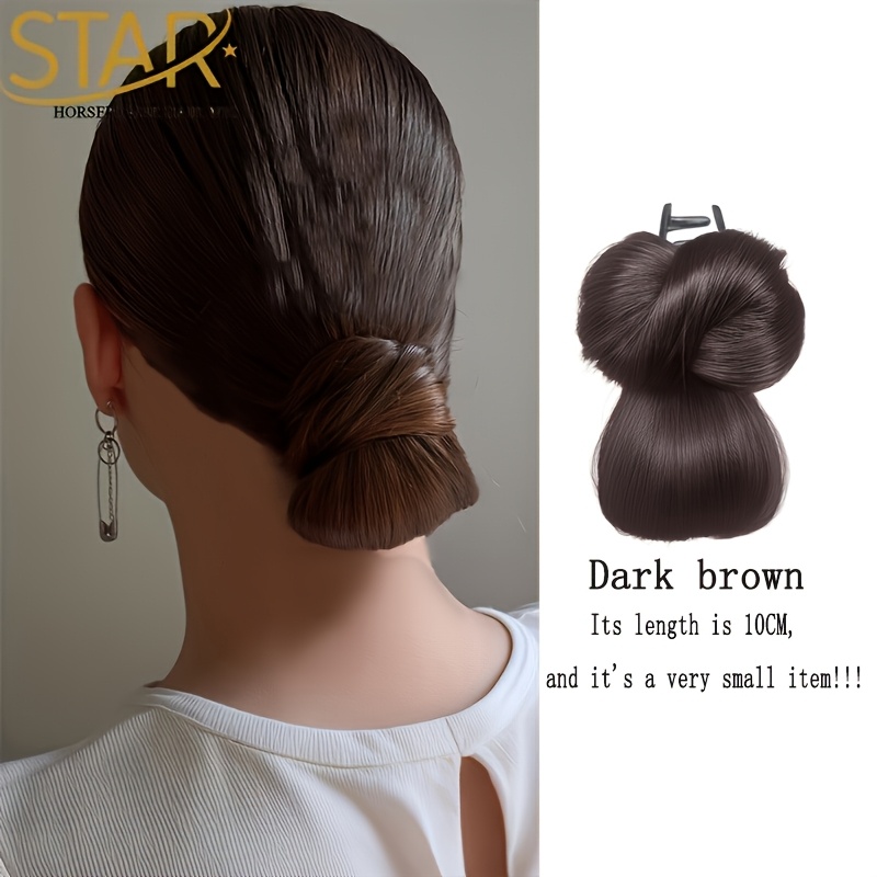 Simple Hair Bun Tool With Clip - Suitable For All Kinds Of Women