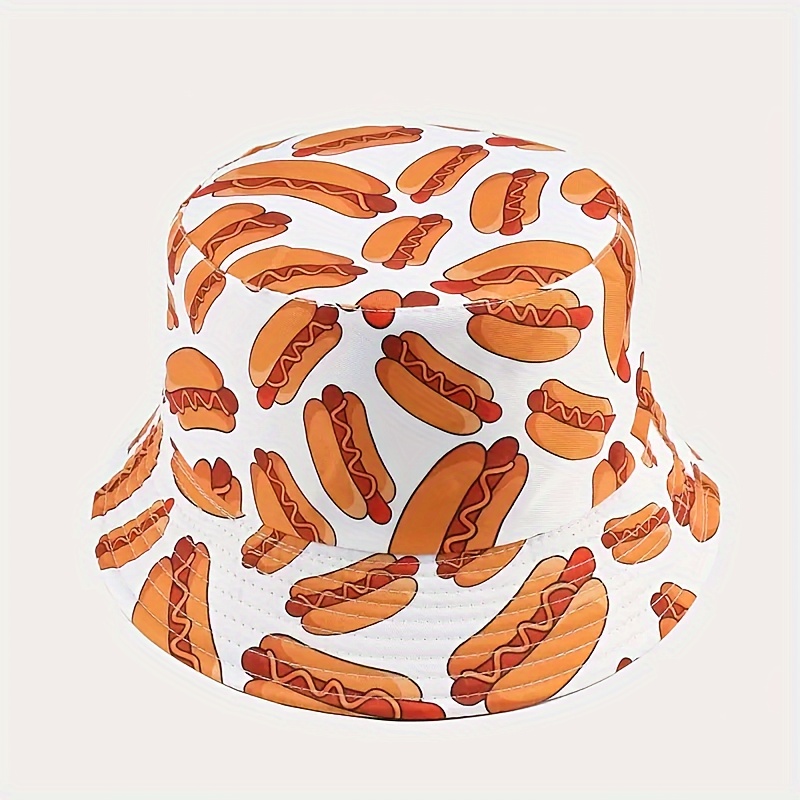 Image of 1pc Of Food, New Style For Men And Women, Couple Style, Fisherman Hat, Versatile, Essential For Travel, Beach Hat, Outdoor