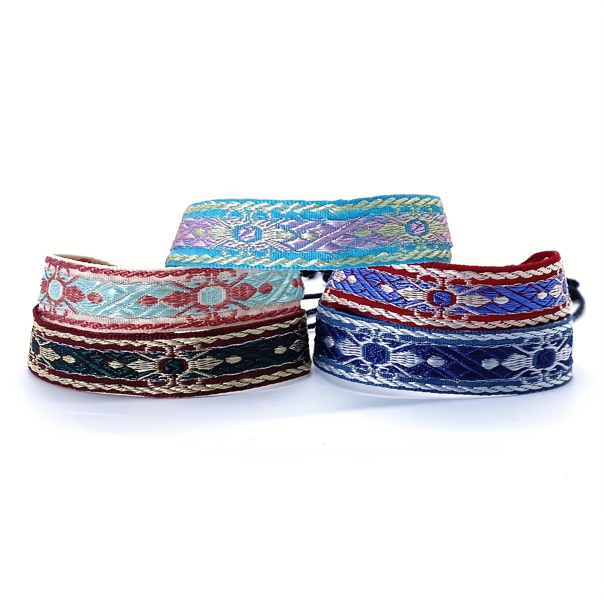 Artistic Retro Ethnic Woven Bracelet, Handcrafted for Friends