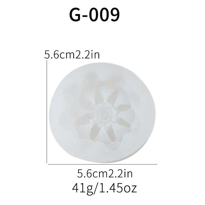 1 Pc, Creative Flower Baking Mold, Diy Fondant Cake Mold, Mold, Aromatherapy Candle Mold, Small Flower Silicone Mold