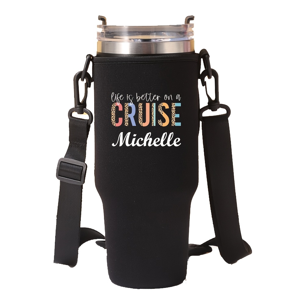 TEMU [custom Item] Come To Premium Insulated Cup Cover - A Sturdy And Stylish Carrying Pad That Ensures A Safe Fit And For Your Drink, The Perfect