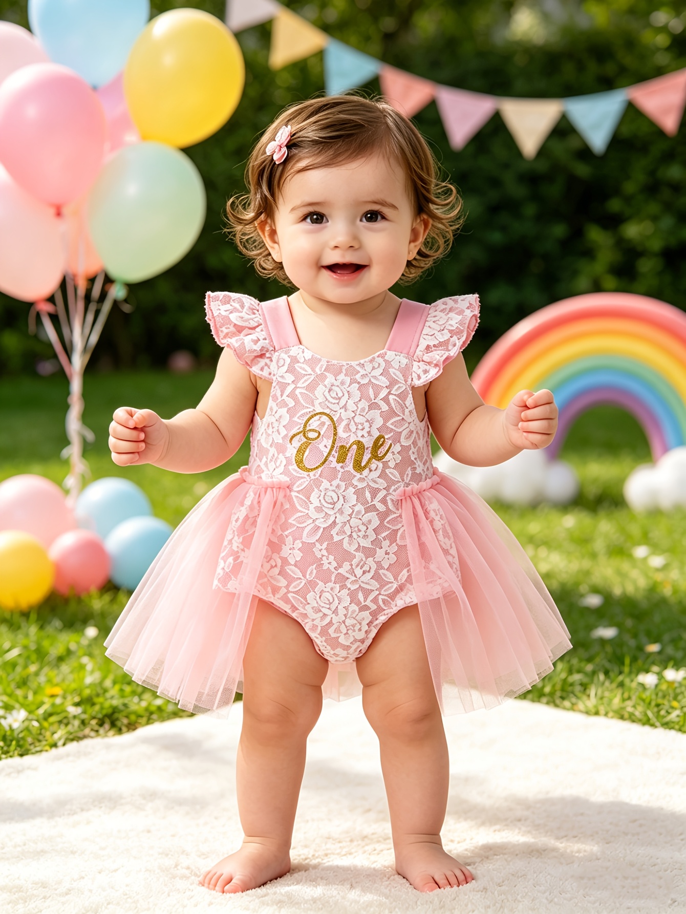 Tutu Outfit 1st Birthday Baby Girl Outfit TUTU Dresses Dress Up Ur Princess  The Cutest Ever