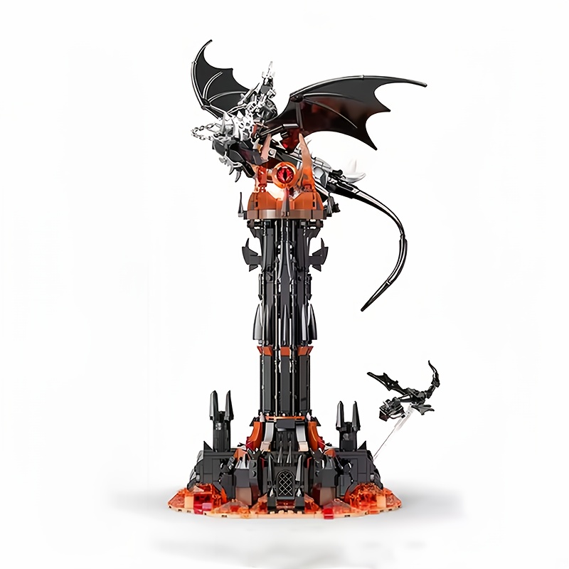 TEMU 997pcs+ Building Blocks Dragon Set, Creative Architecture, Stem Plug-in Building Blocks Christmas Birthday Gift Toy