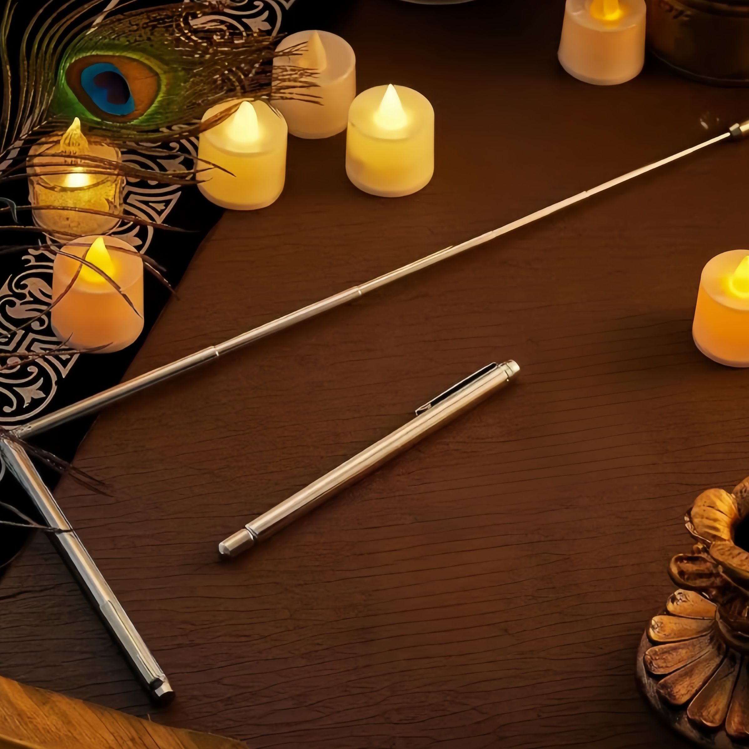 Stainless Steel Dowsing Rods, Round Plated Divining Rods For Ghost ...