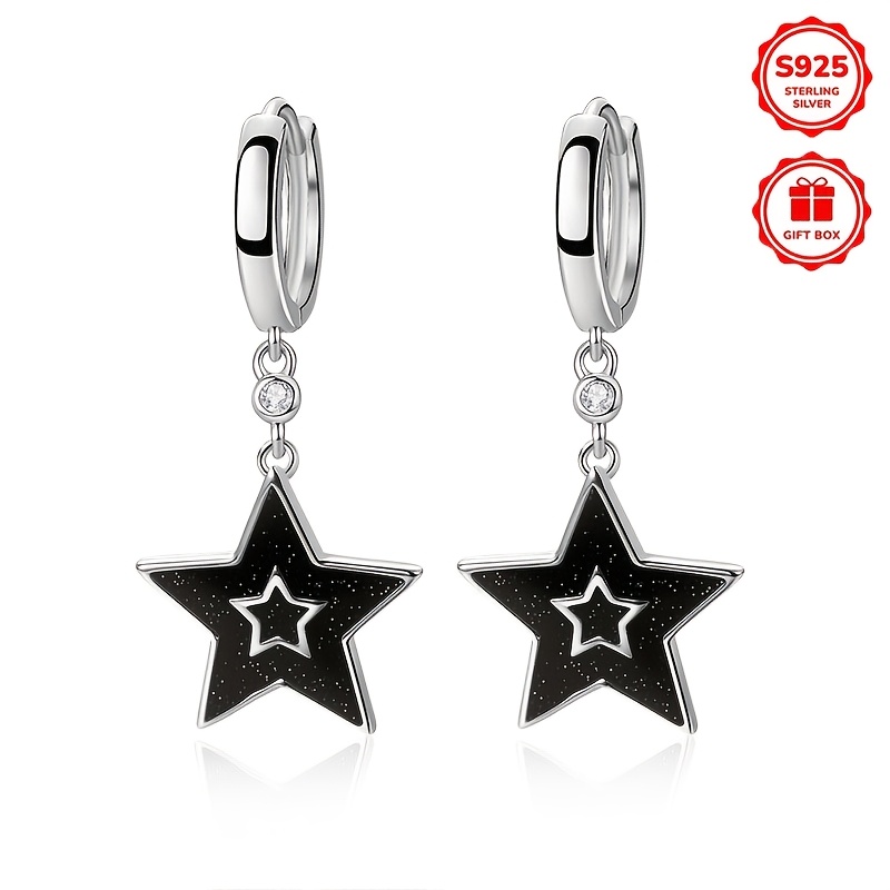 Image of 925 Sterling Earrings, Stylish And Easy, Use, Ideal For Valentine's Day, Holiday Presents, Birthday Celebrations, , Weddings, And Parties