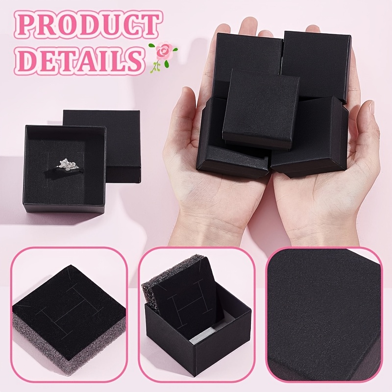 20pcs Cardboard Ring Gift Boxes, 1.57inch