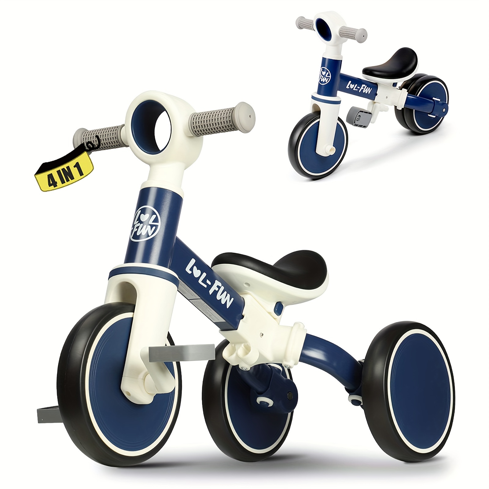 1 toddler balance 4 years old boys girls gift 3 wheel Temu