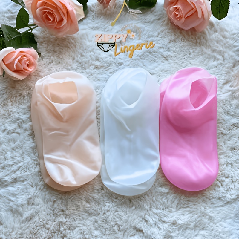 TEMU 4 Pairs/ 8pcs, Foot Care Moisturizing Socks For Dry, Chapped Heels And Rough Skin, Unisex Pedicure Socks, Foot Care Tools, , Foot Care Socks,