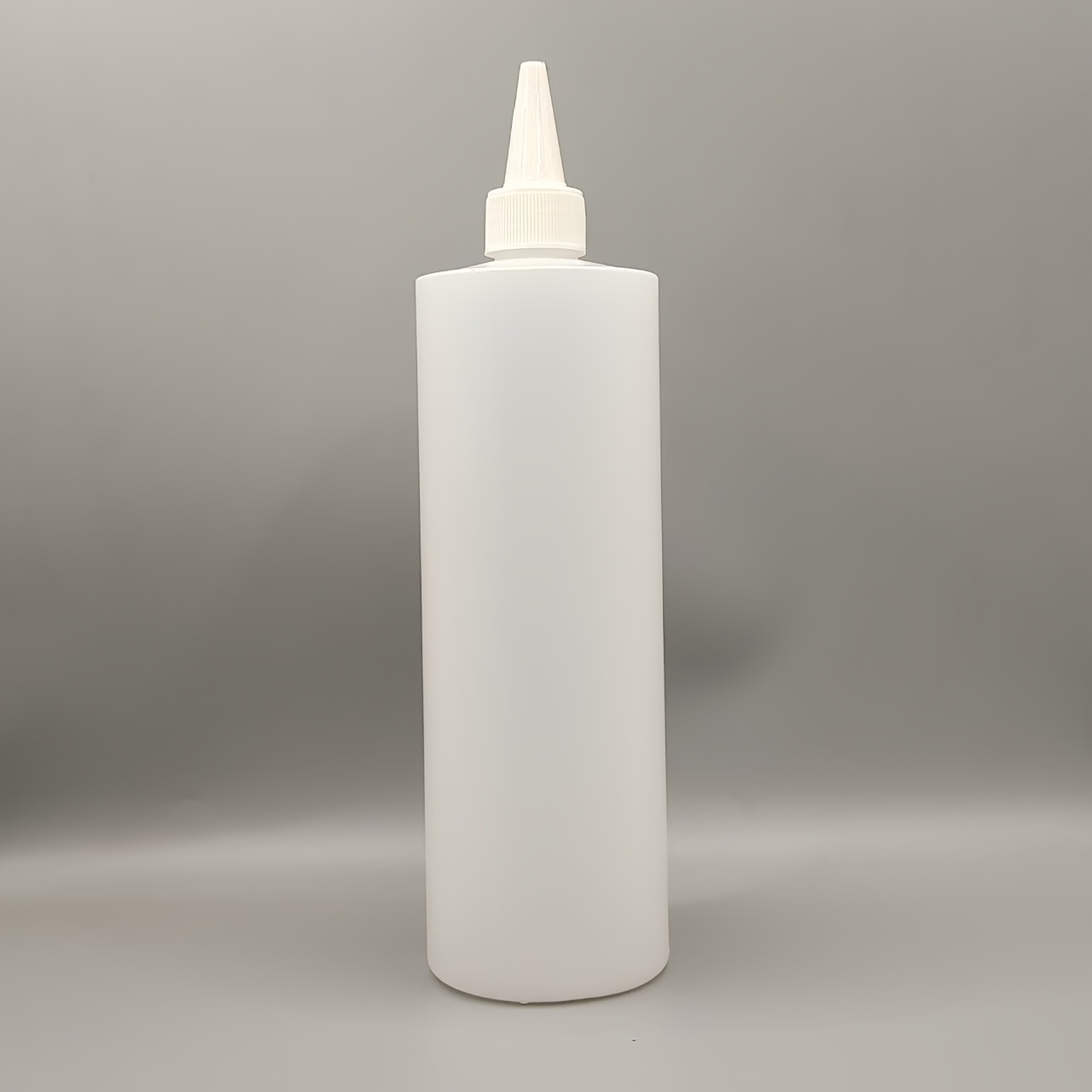 1pc White 500ml Hdpe Squeeze Bottle, High-temperature Resistant, Acid-base Neutral, Refillable For Chemical Liquids, Cleaning Solutions, Toner, - Ideal For Kitchen, Bathroom, Travel Use