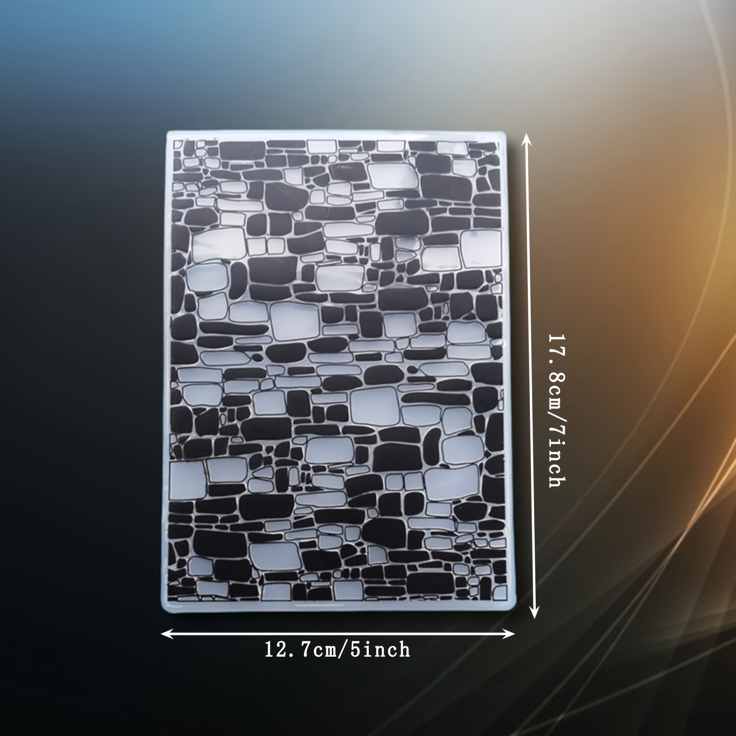 3d Embossing Folder, 5x7 Inches - Transparent Plastic For Scrapbooking, Photo Albums & Paper Crafts, 2024 New, Folder, Handmade Craft Decoration