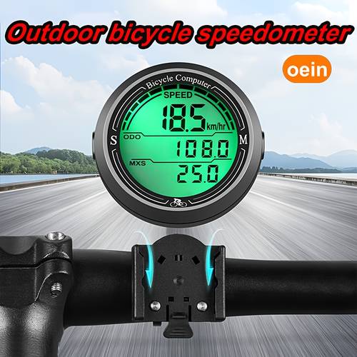 toein, velocímetro para ciclismo , computadora de bicicleta con alambres, odómetro y medidor de en pantalla digital , instalación ideal para ciclistas