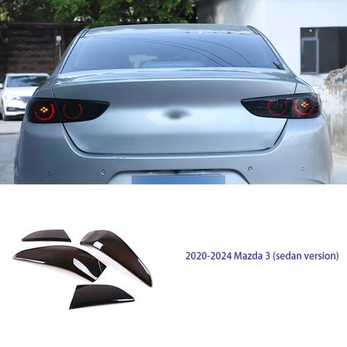 imagen del artículo cubierta para luz trasera, color , para mazda 3 (versión sedán) , accesorios de modificación de coche