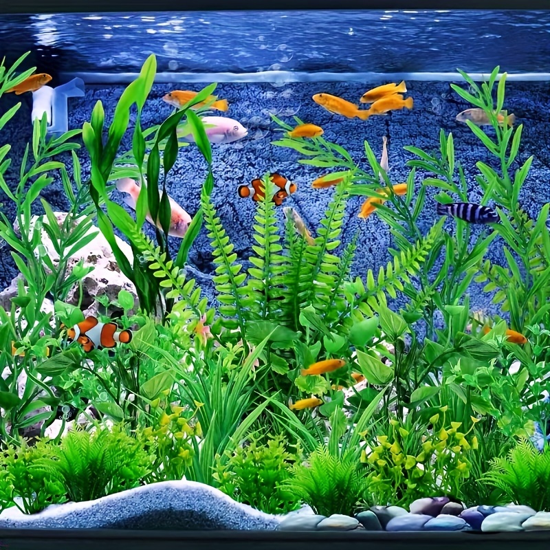 Tropical Fish Saltwater Fish Tank Decorations 25PCS Artificial