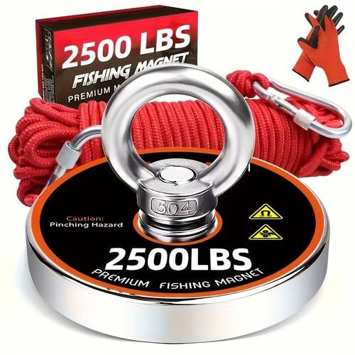 item picture neodymium fishing magnet kit superior pulling fishing set high quality fishing magnet for retrieving in river and magnet magnet tool for outdoor use