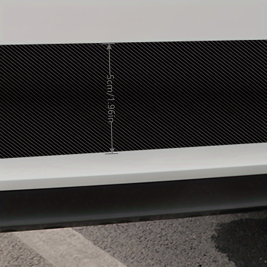 Nastro Adesivo In Fibra Di Carbonio Per Auto: 5cm X 3m, Antigraffio E Impermeabile Per Specchietti E Soglie - 3