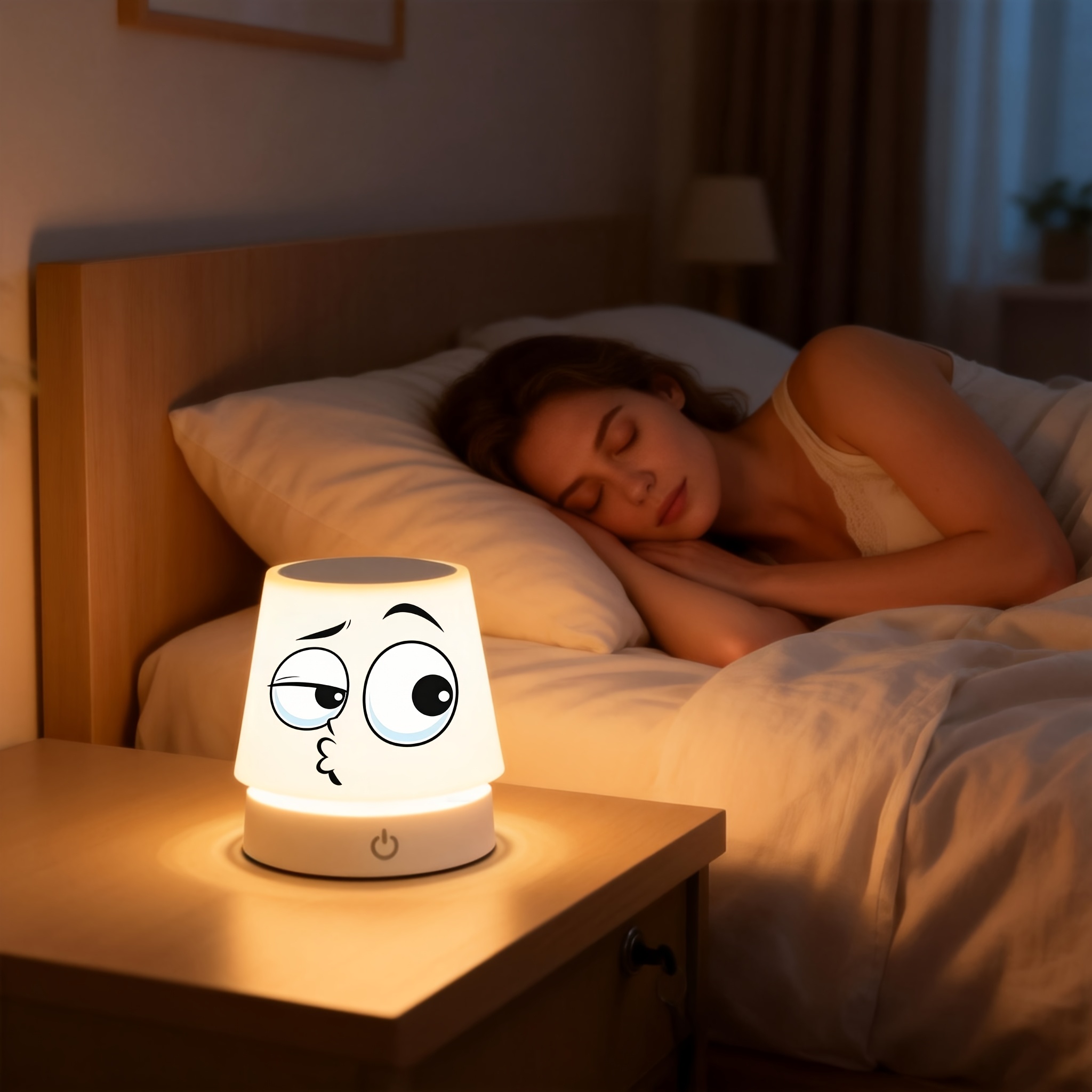 Meme Series Wireless Rechargeable Desk Lamp, Height-Adjustable