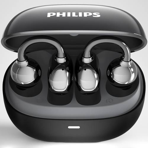 item picture new bt5 4 earphones wireless sport headphone earbuds touch earclip air conduction open ear hifi sound 18 hours tat3469