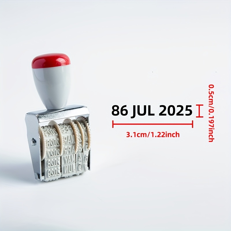 E-shop Verstellbarer manueller Datumsstempel ohne Tinte